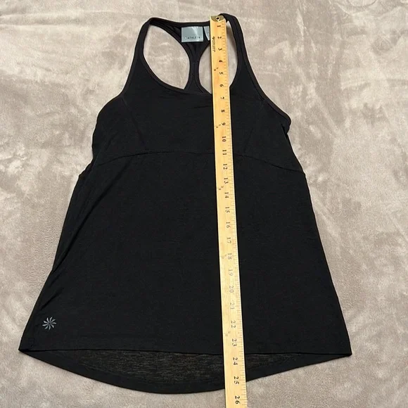 Athleta Black Tank Racerback with Built in Bra - Picture 13 of 13